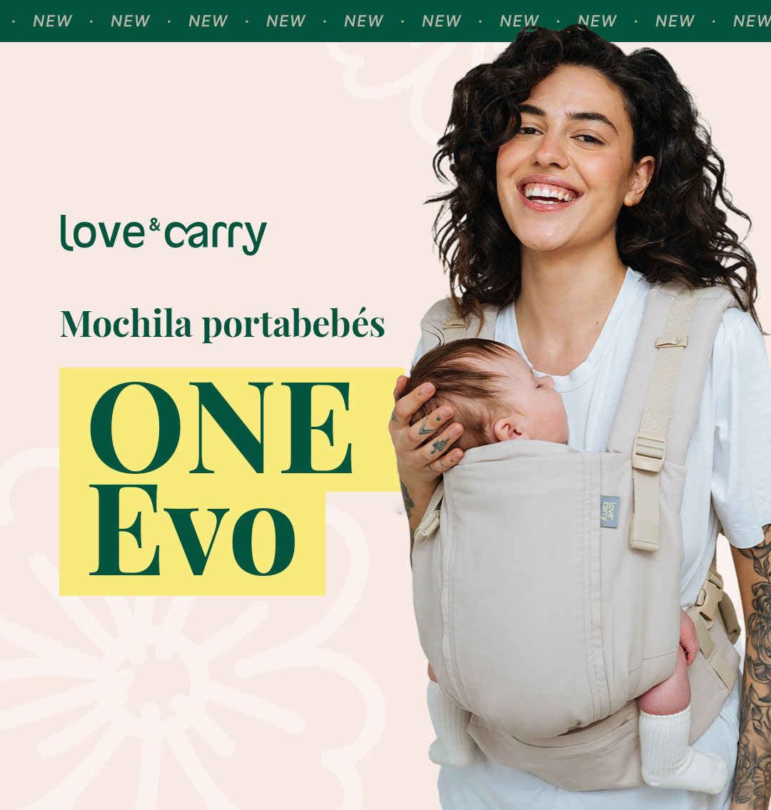 Nueva Mochila Portabeb&eacute;s One Evo